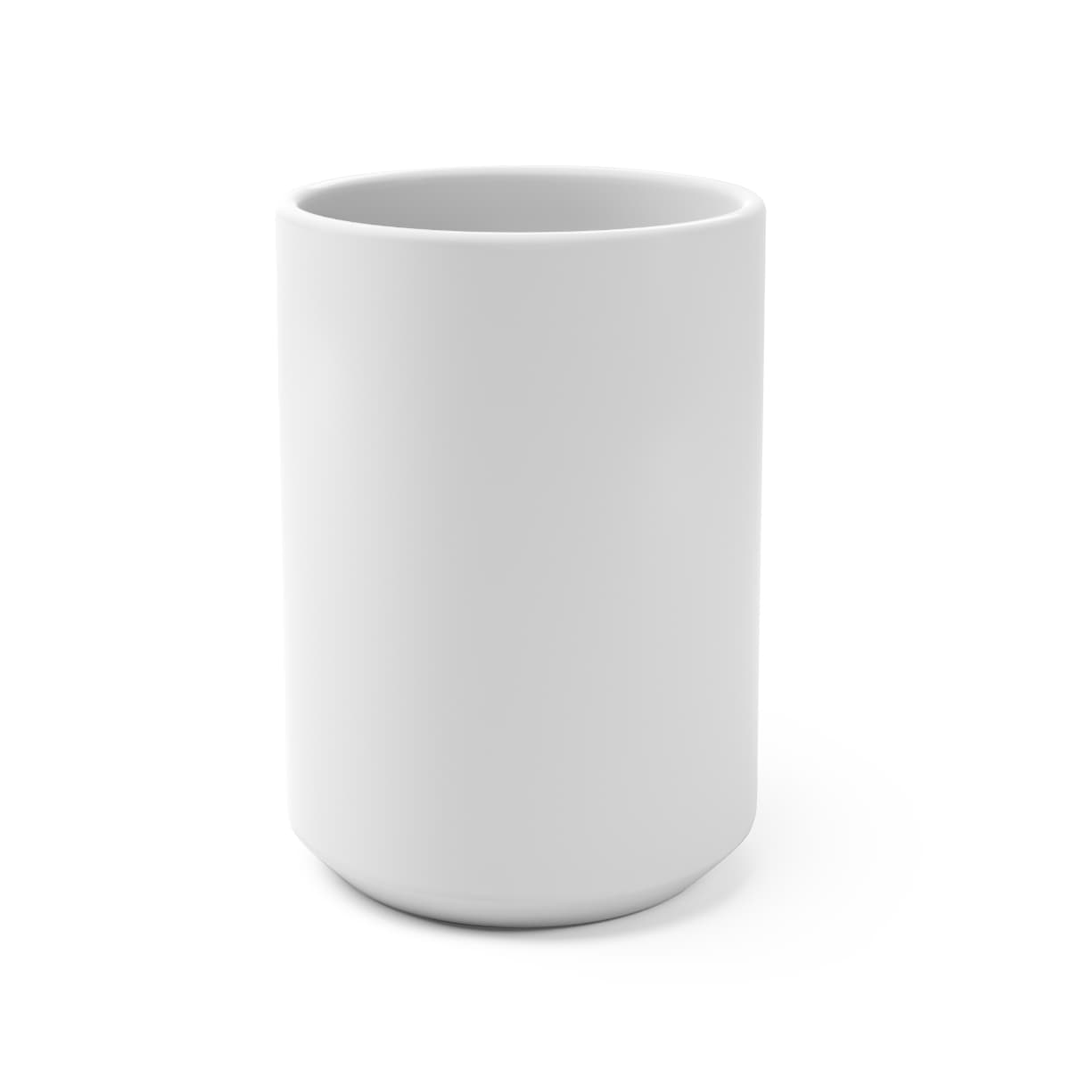 Plain mug 15oz, front view