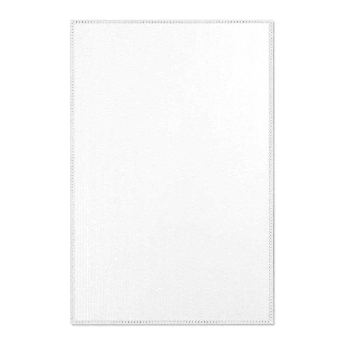 Plain area rugs, front view