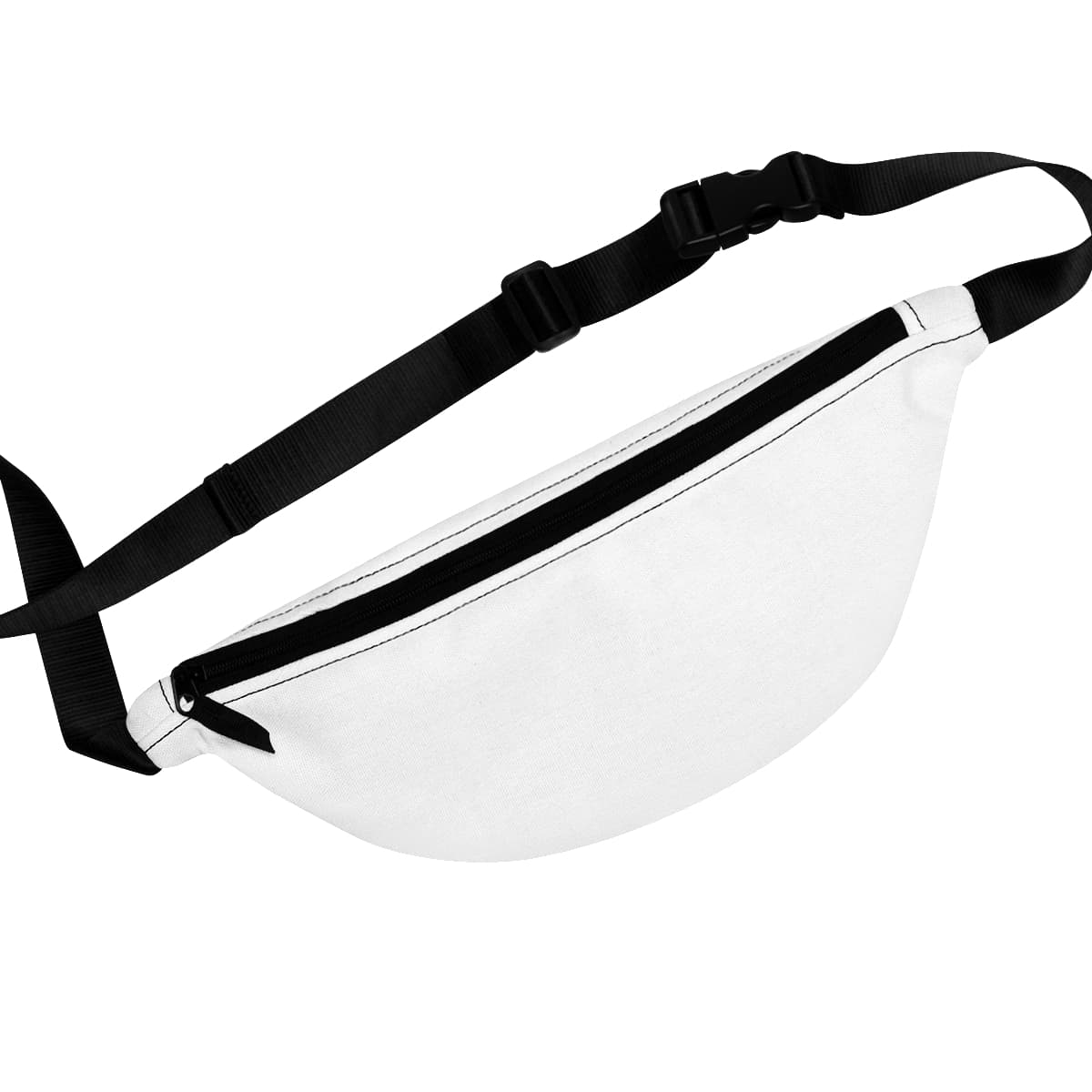 Plain fanny pack, front view