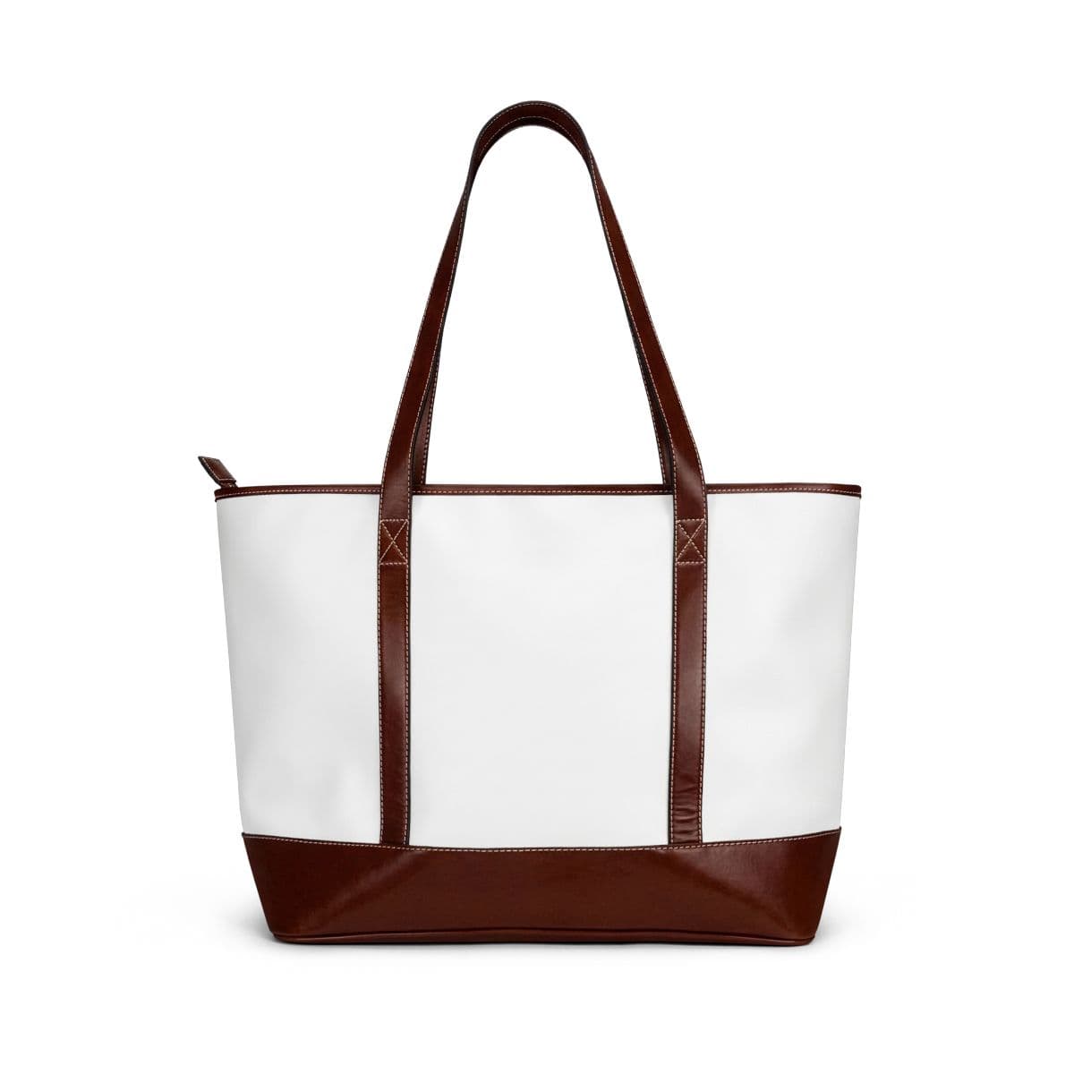 Plain handbag, front view