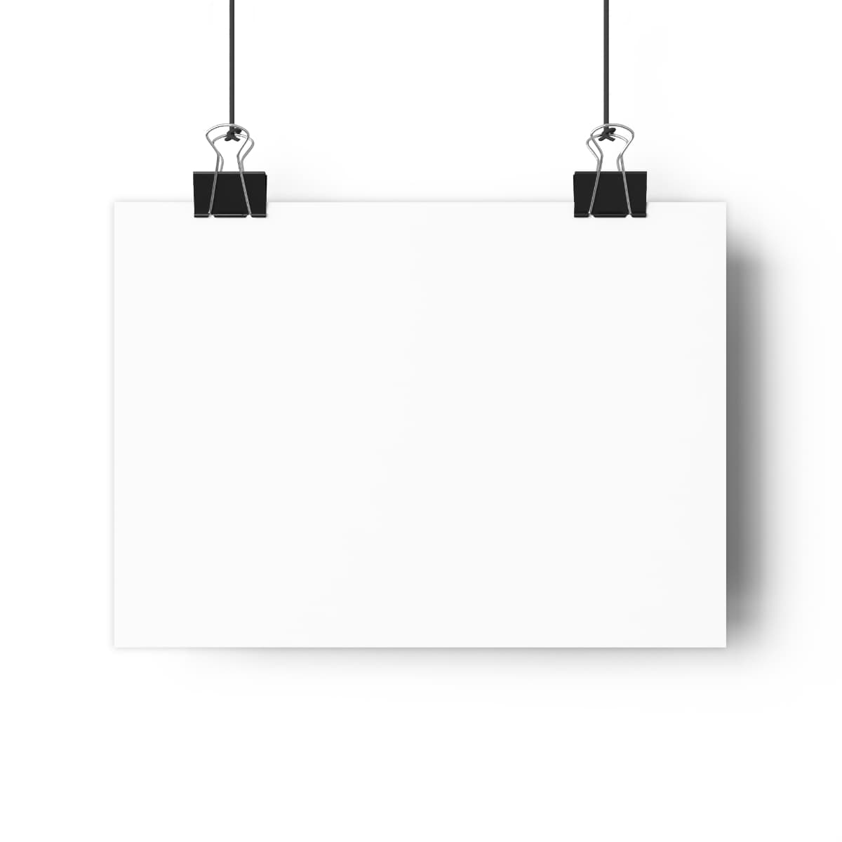 Plain giclée art print, front view