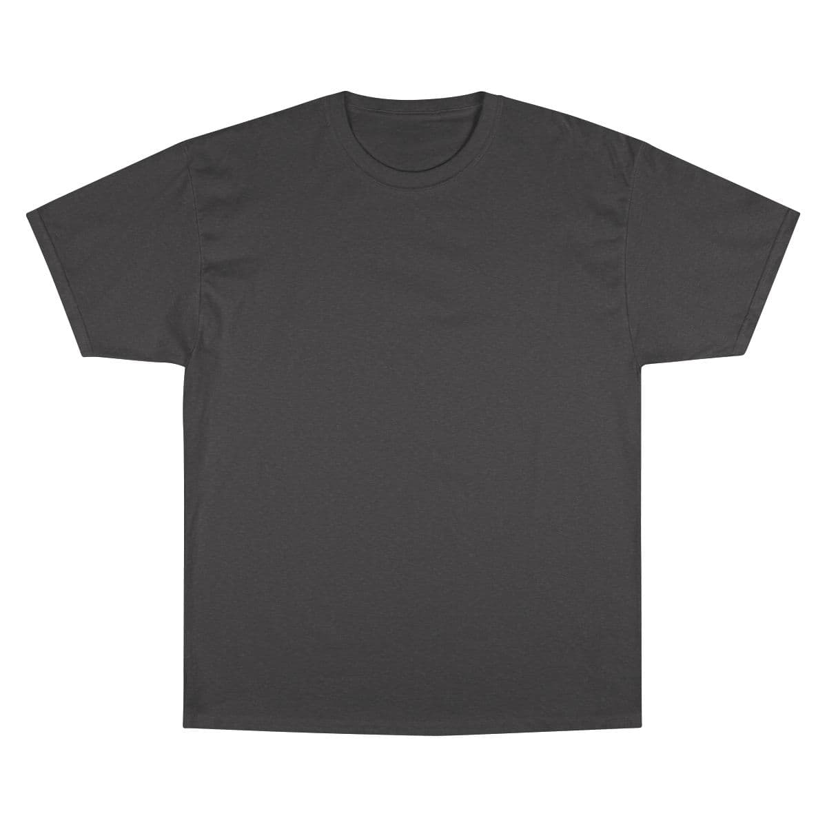 Plain product in charcoal heather, front view