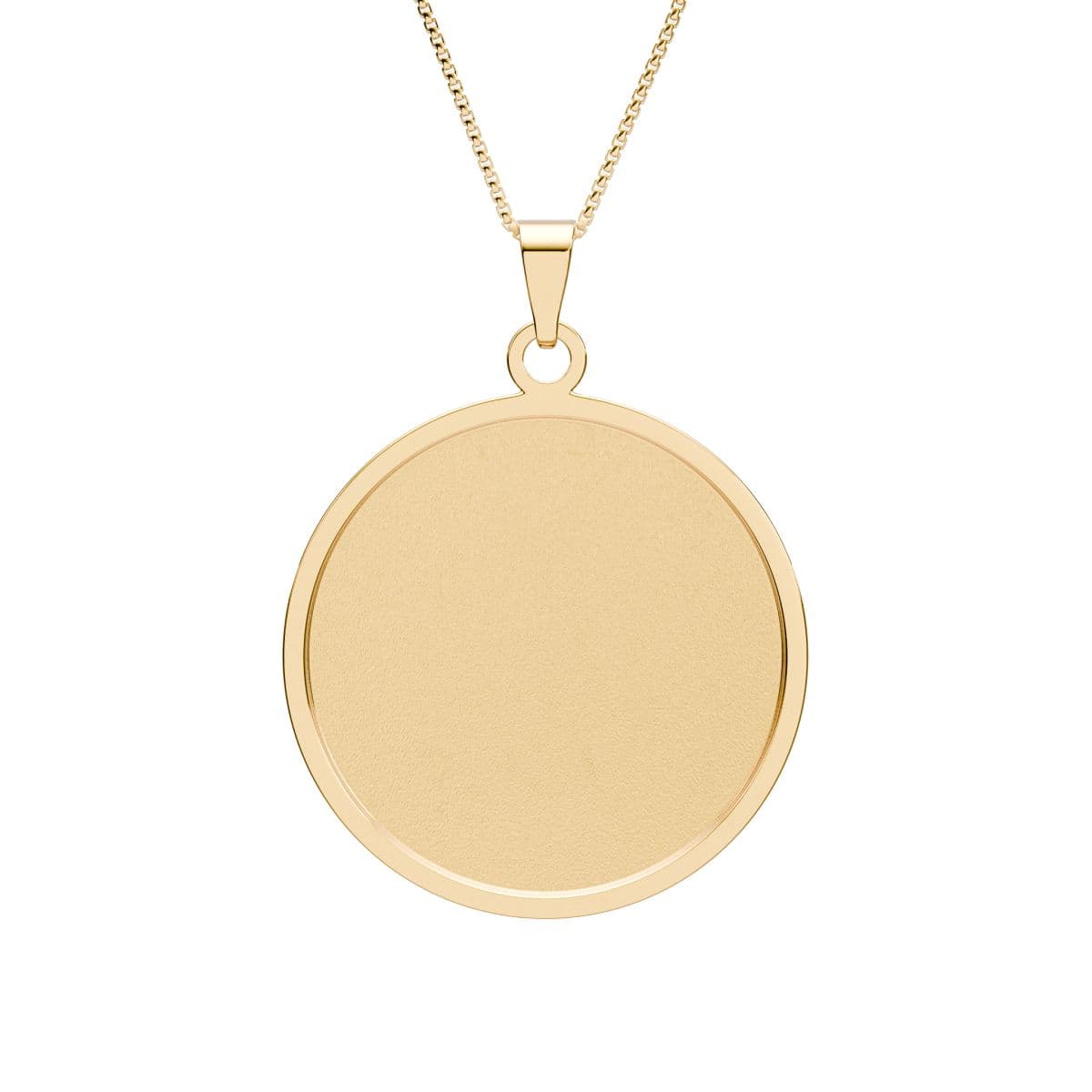 Custom Round Photo Necklace Pendant with Your Photo