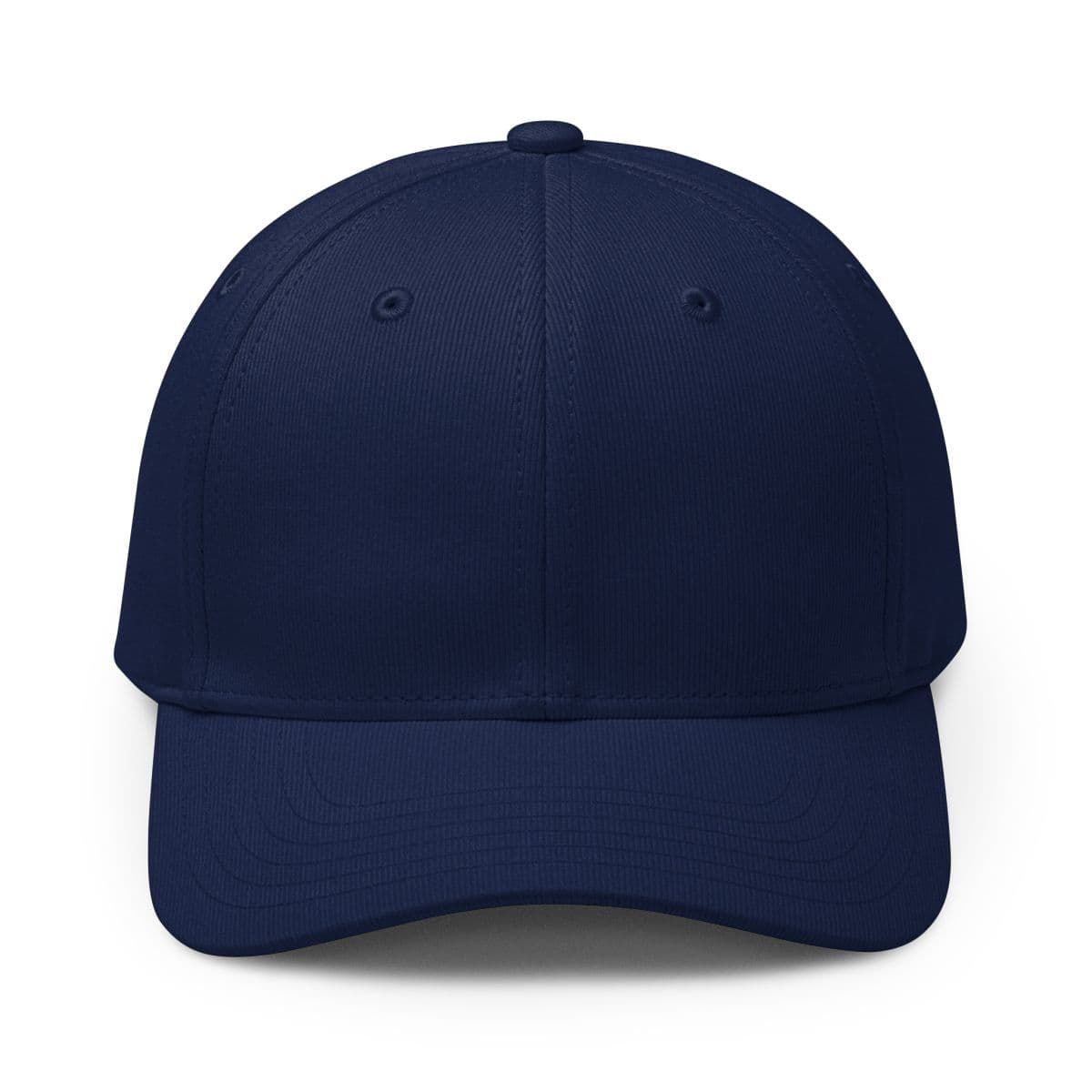 Plain product in team navy blue / white, front view