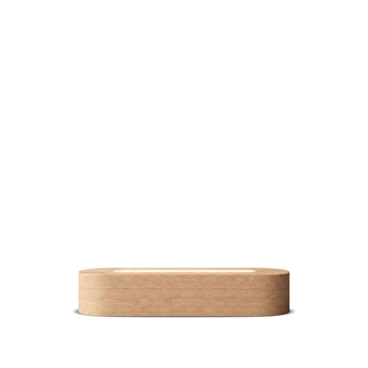 Plain custom shape night light (engraving), front view