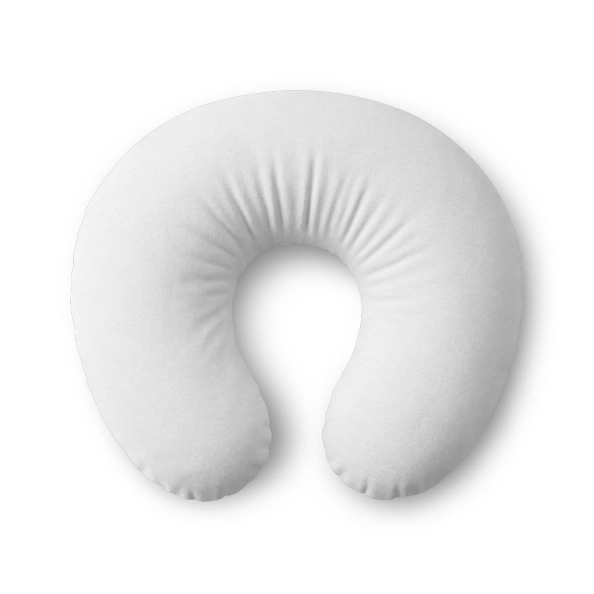 Plain nursing pillow cover, front view