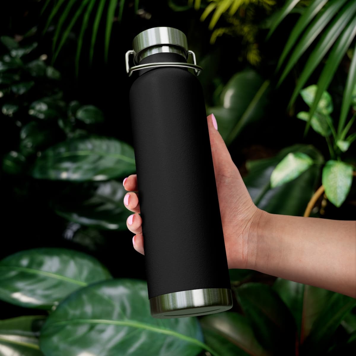 Custom Copper Vacuum Insulated Water Bottle with Your Photo or Text