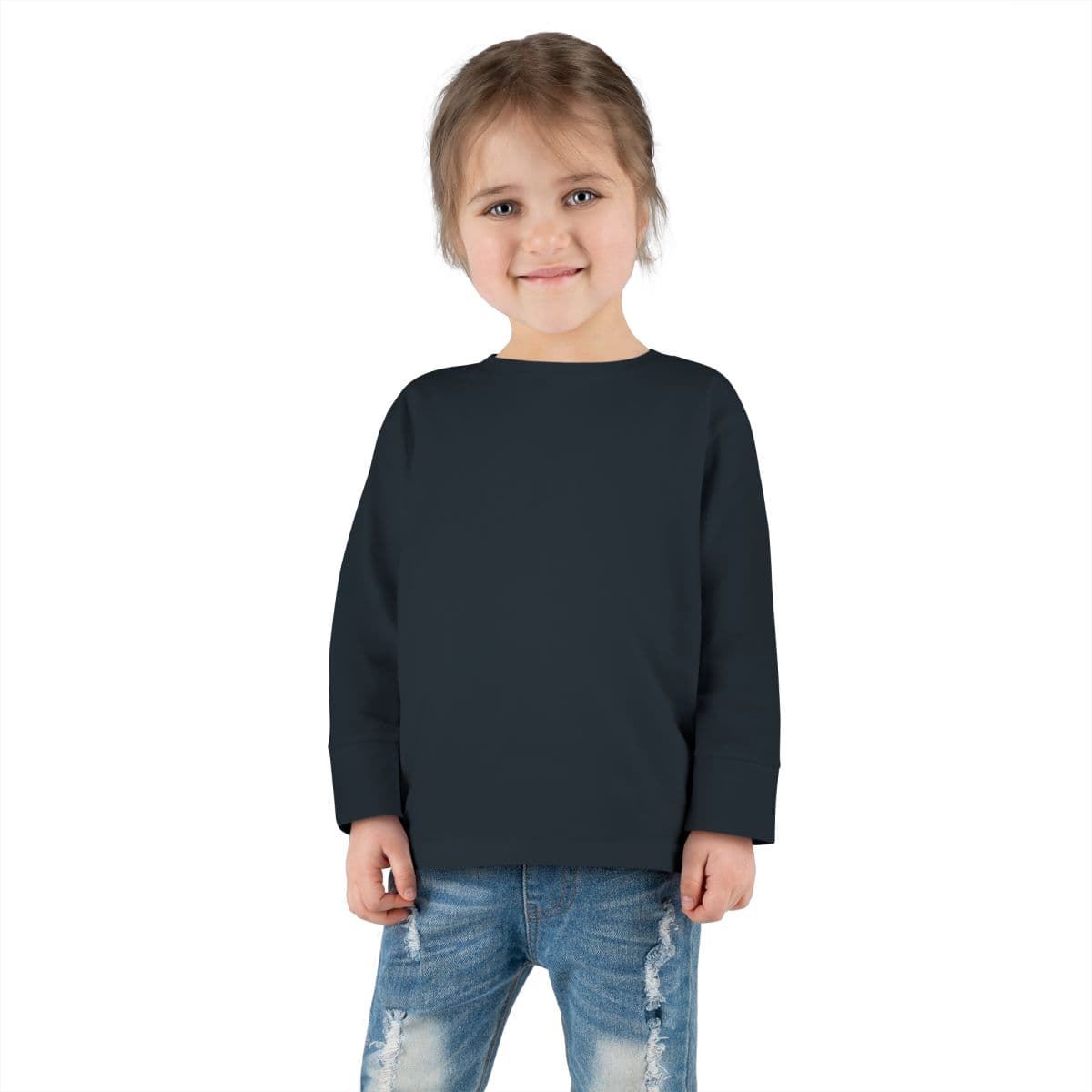 Individuelles Kleinkind-Langarmshirt mit dem Namen deines Kindes