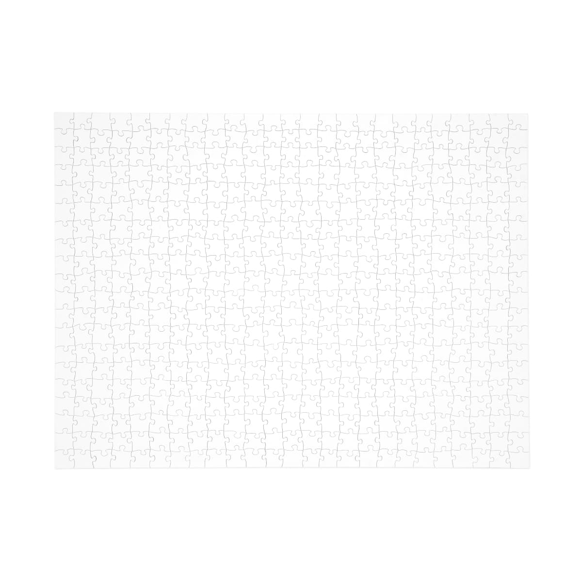 Plain puzzle (96, 252, 500, 1000-piece), front view