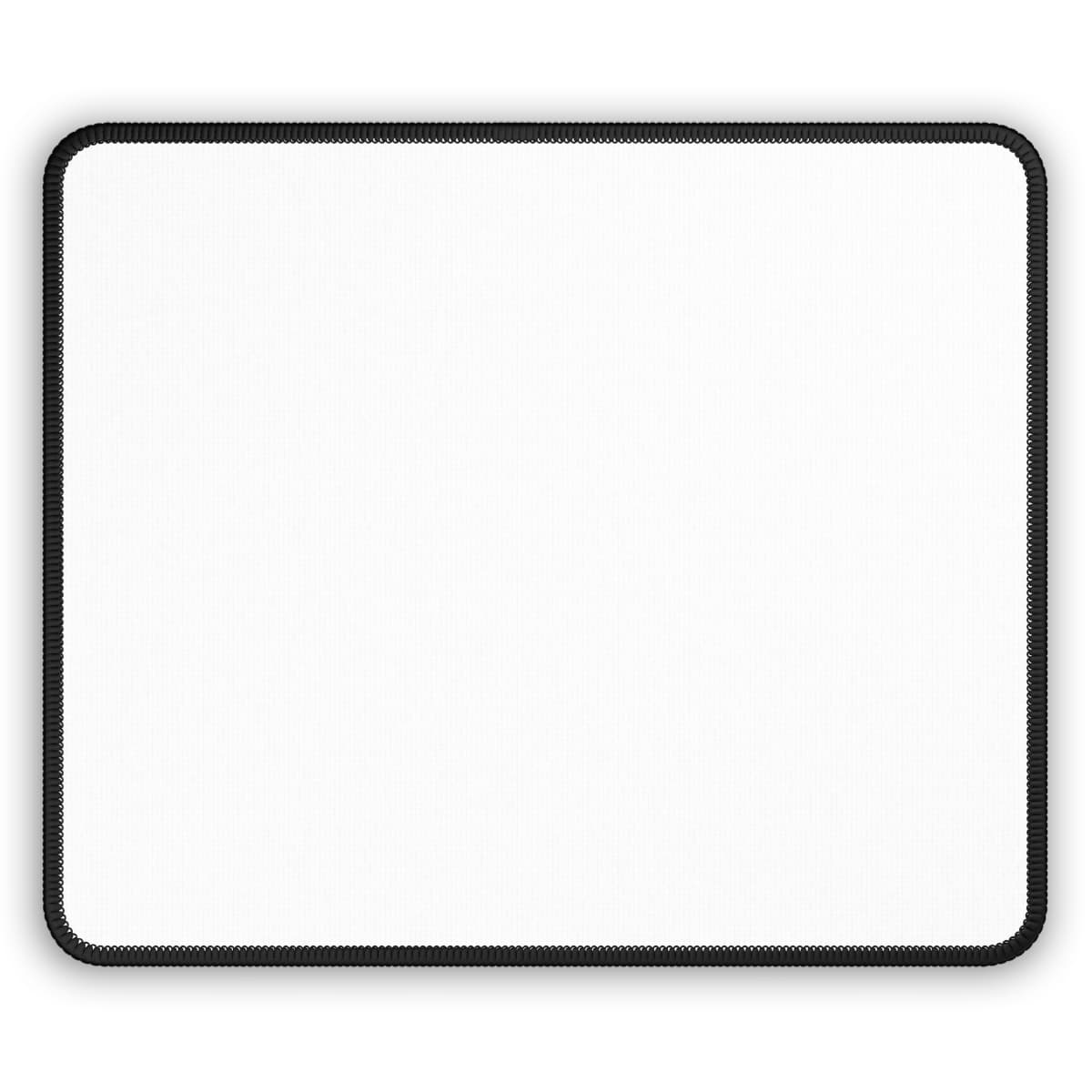 Plain gaming mouse pad, front view