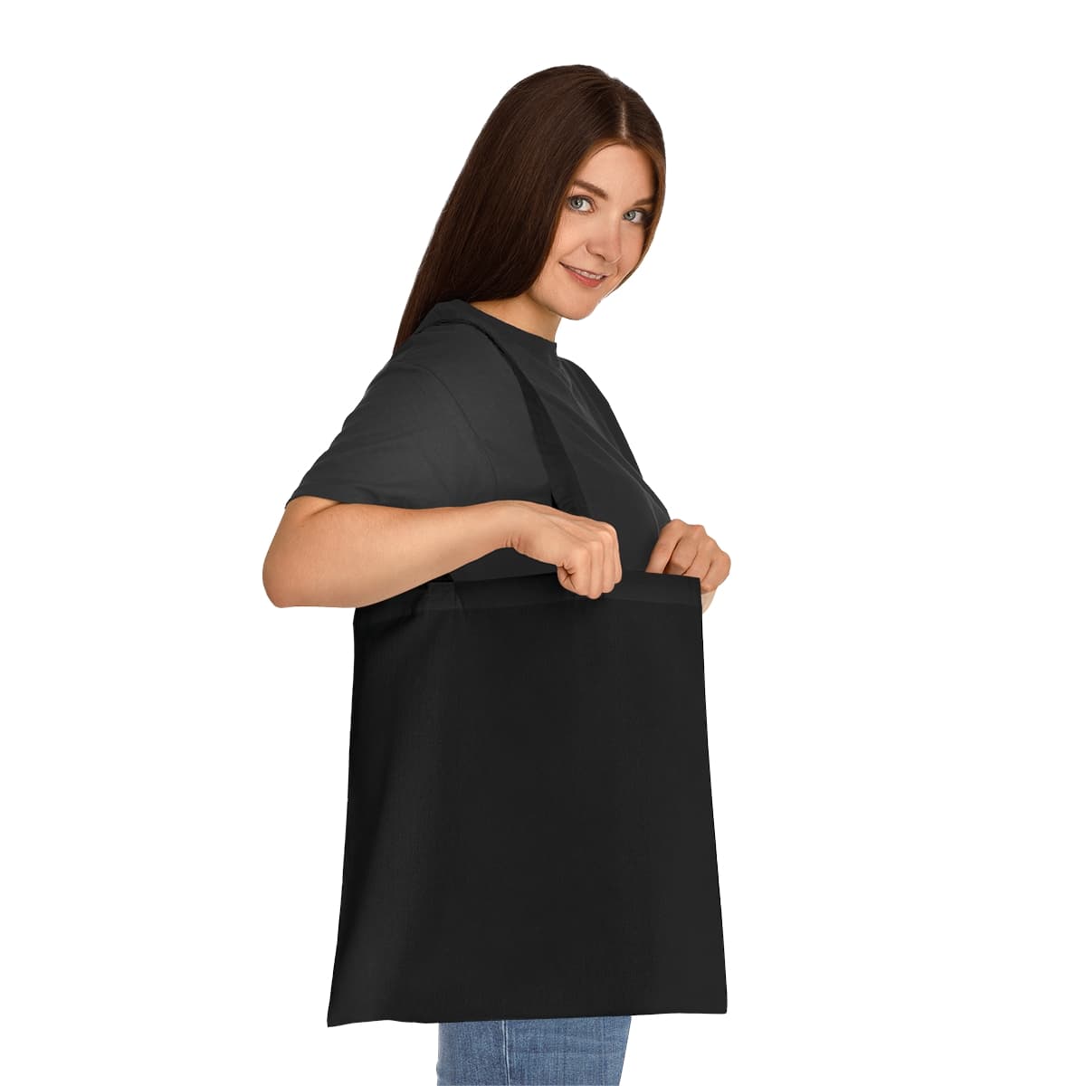 Custom Extra Light Cotton Tote Bag with Your Photo or Text