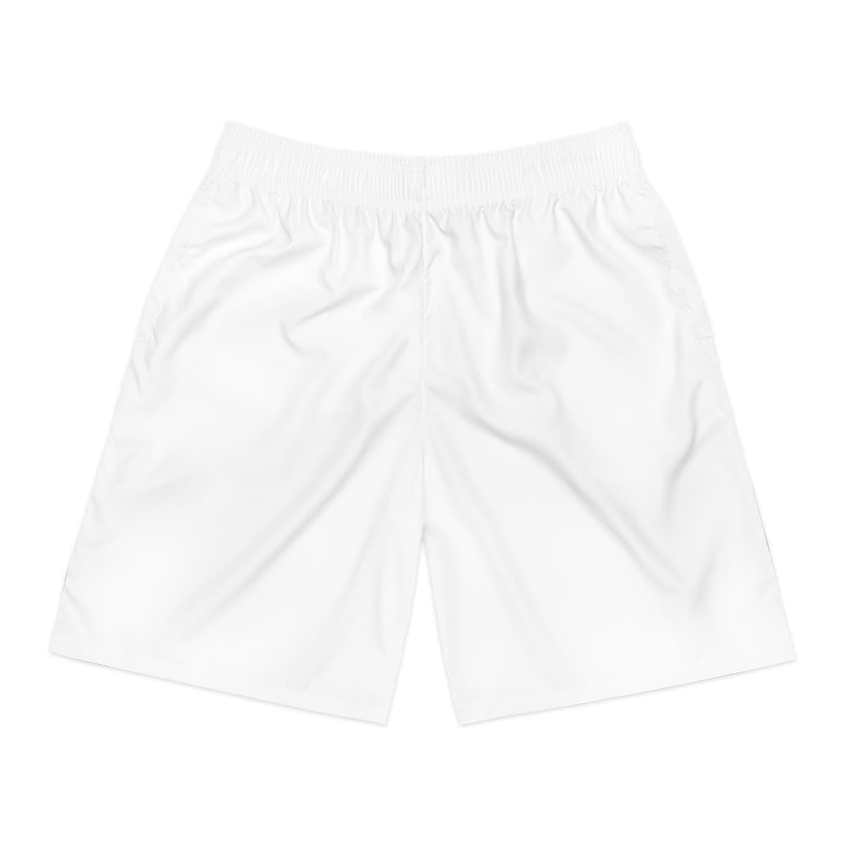 Plain seam thread color automatically matched to design men's jogger shorts (aop), front view