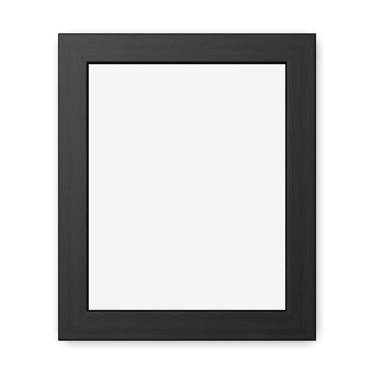 Plain framed posters, front view