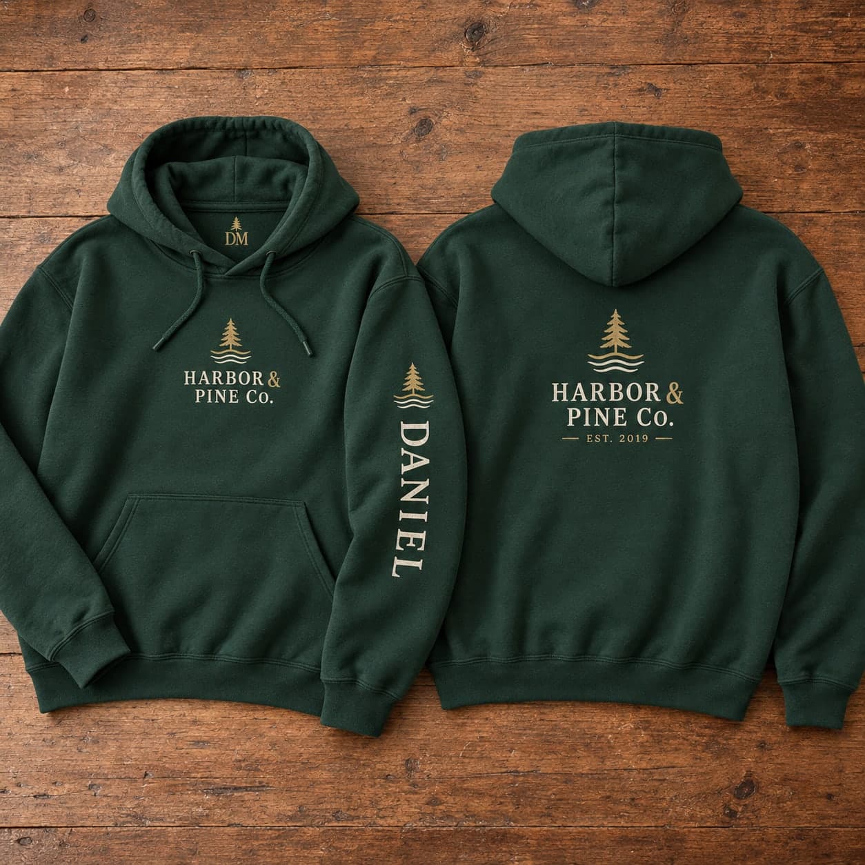 Custom Gildan Unisex Pouch Pocket Hoodie with Your Photo or Text