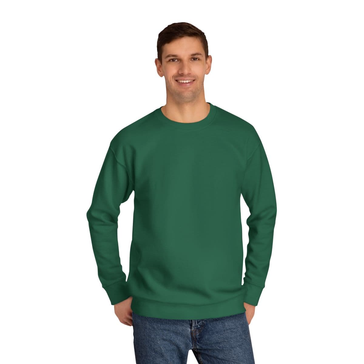 Custom Unisex Regular Fit Crew Neck Sweatshirt with Your Photo or Text