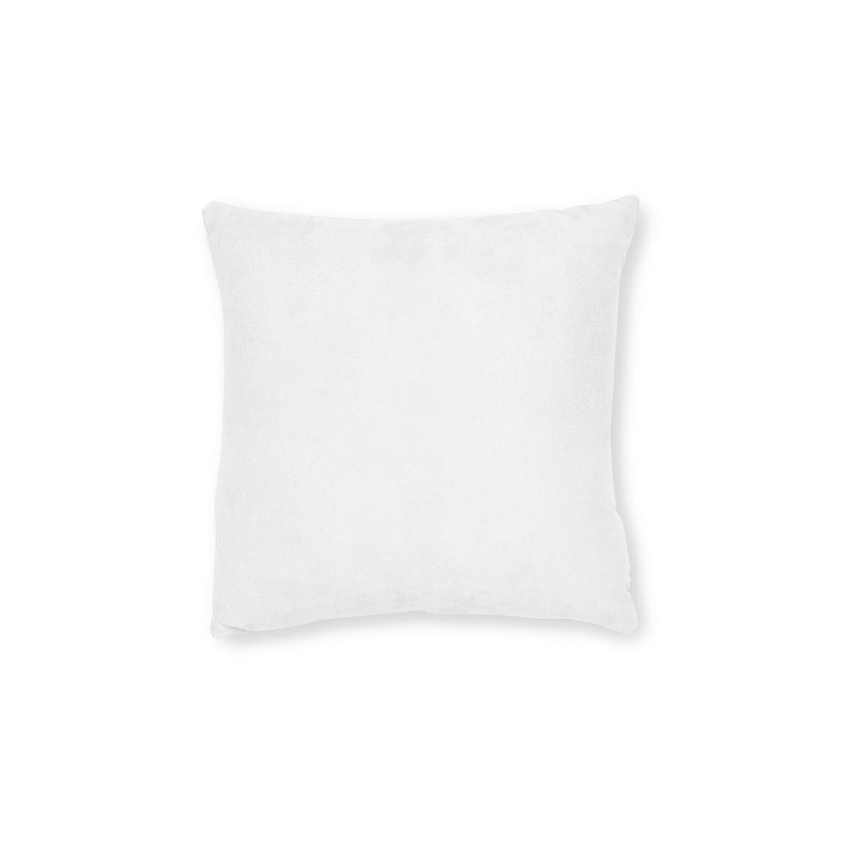 Plain square pillow, front view