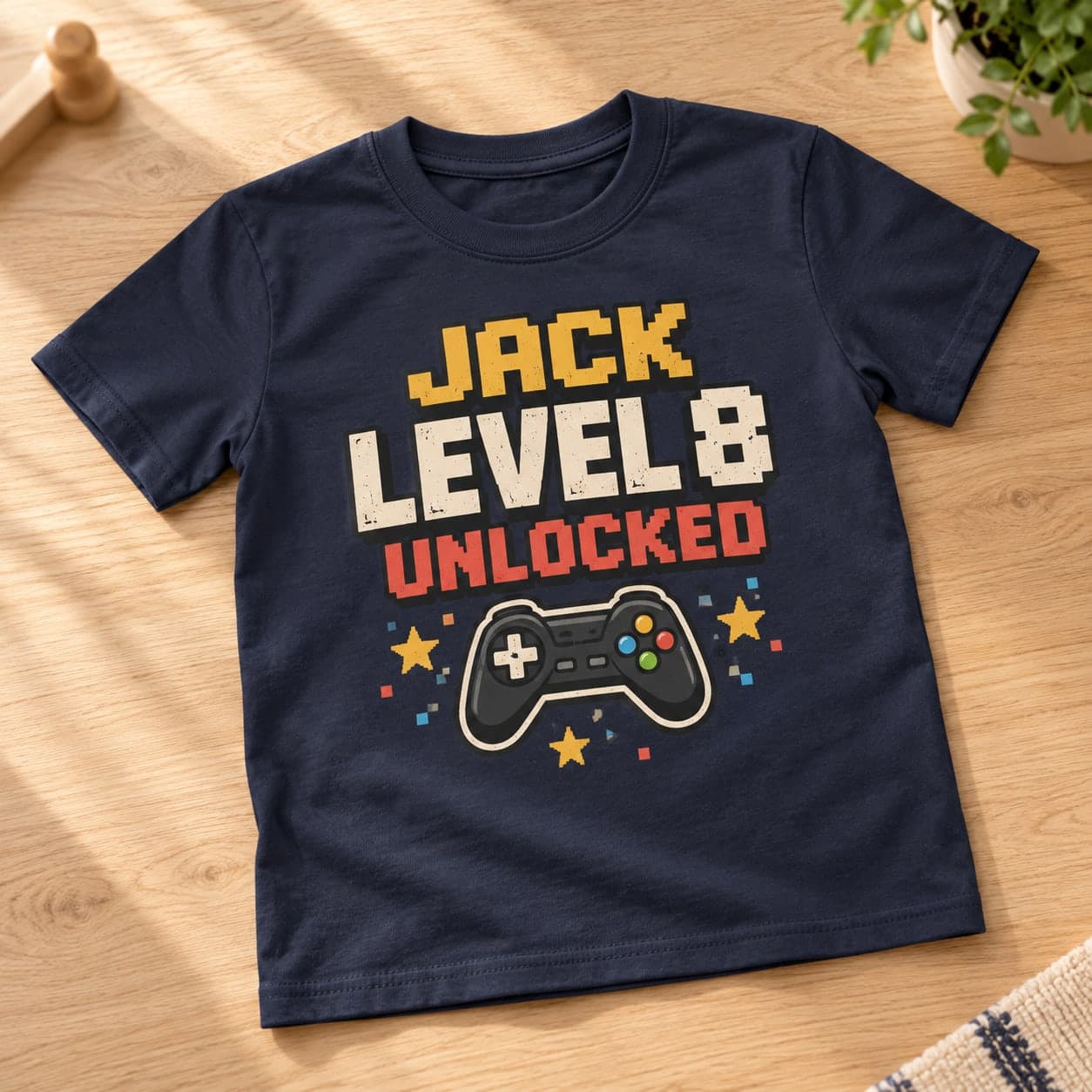 Custom Gildan Kids Ring-Spun Cotton T-Shirt with Your Photo or Text