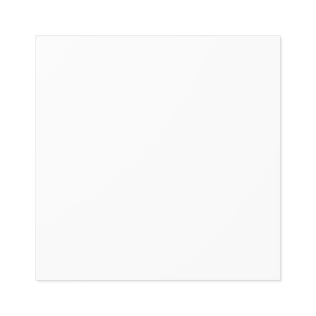 Plain square stickers, indoor\outdoor, front view
