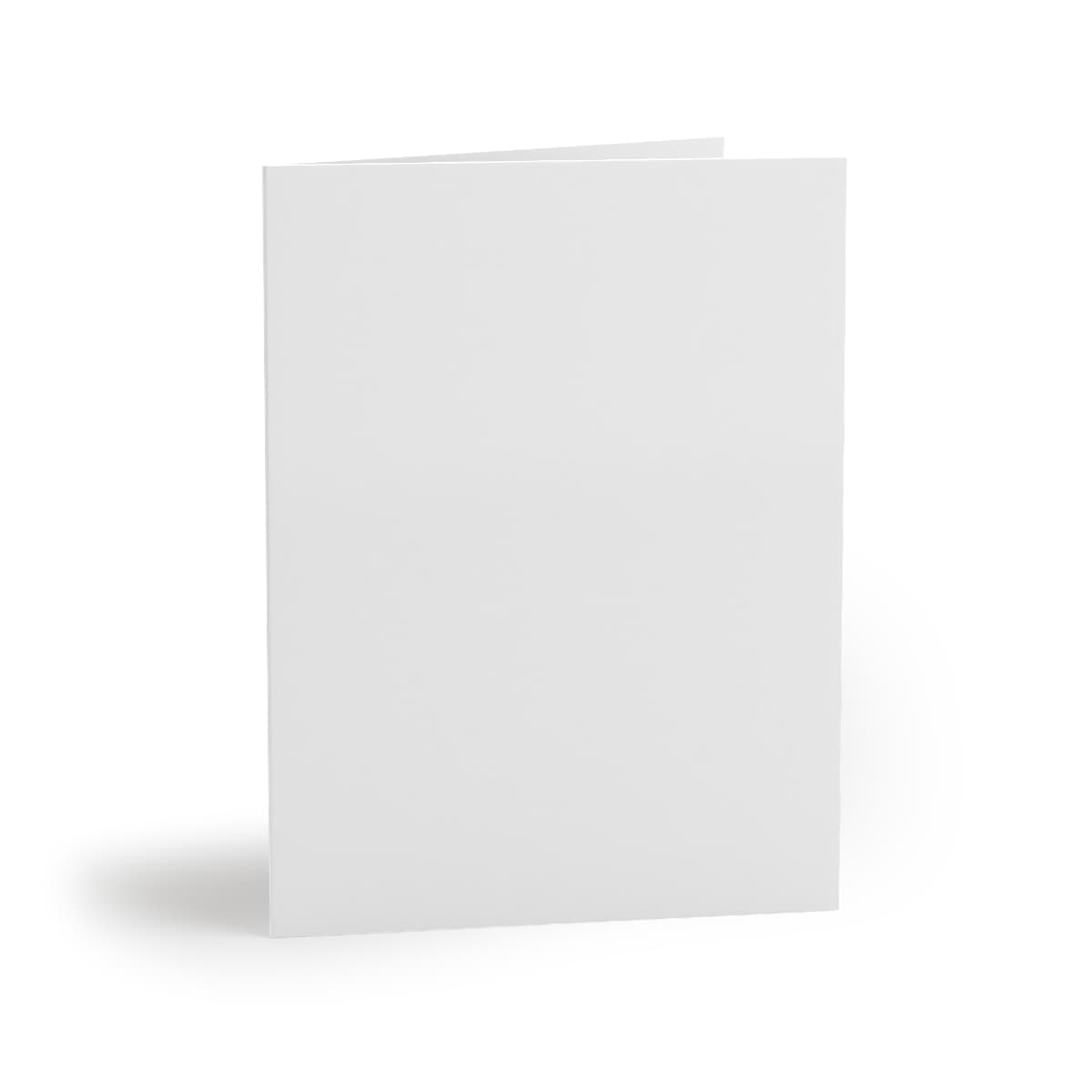 Plain greeting cards (8, 16, and 24 pcs), front view