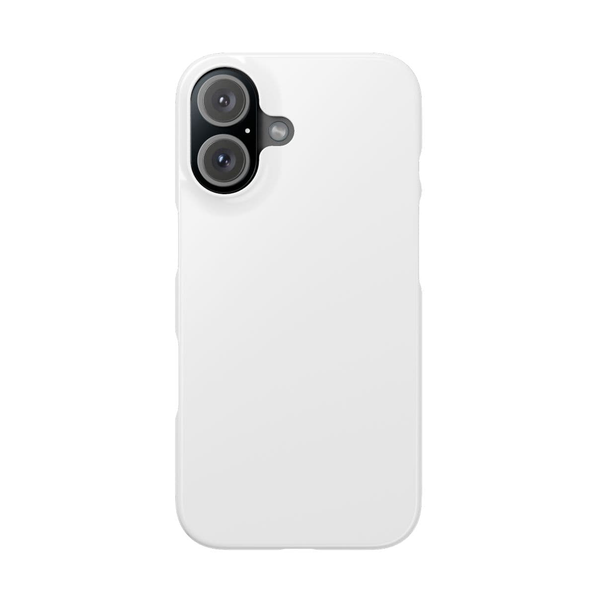 Plain slim cases, front view