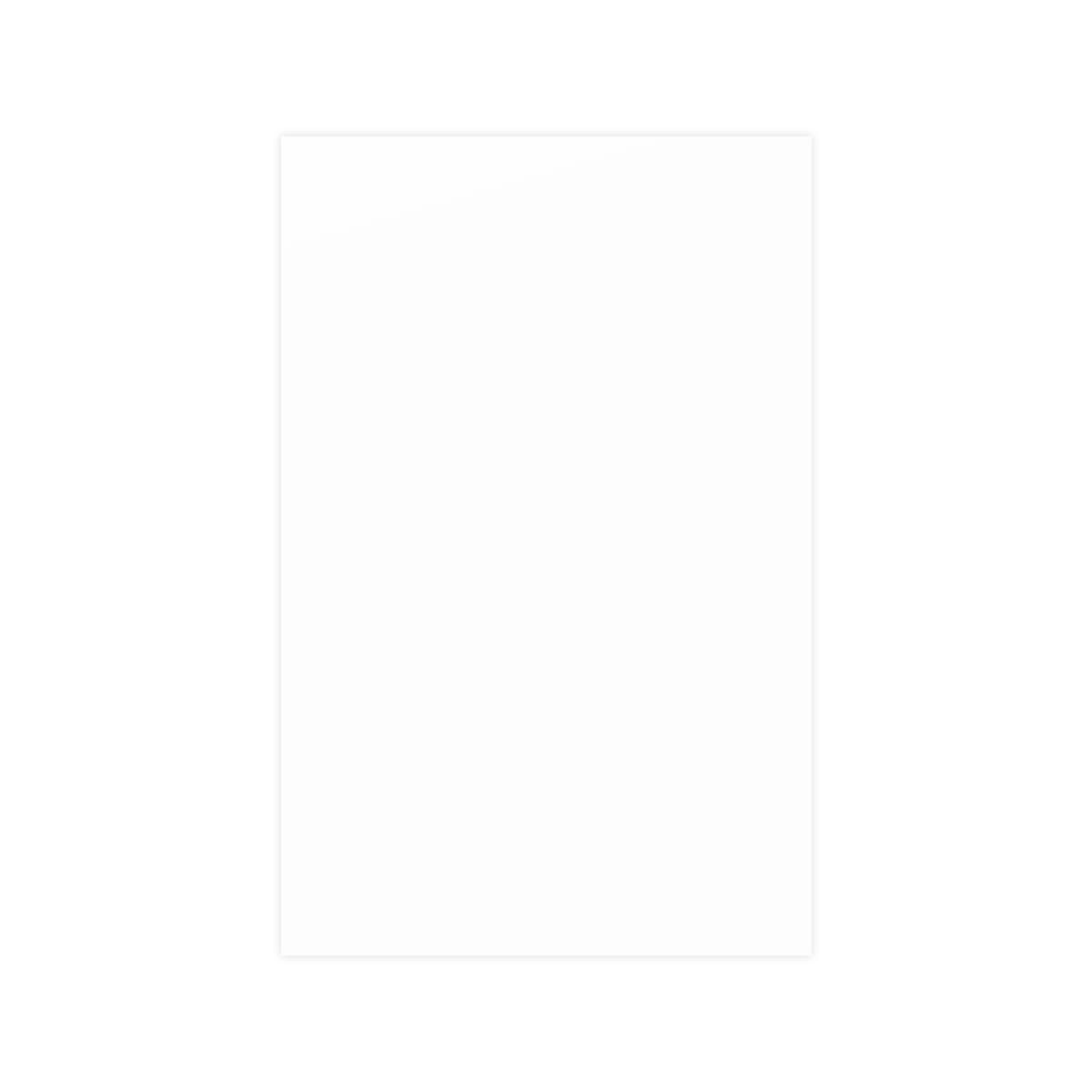 Plain vertical and horizontal matte posters, front view
