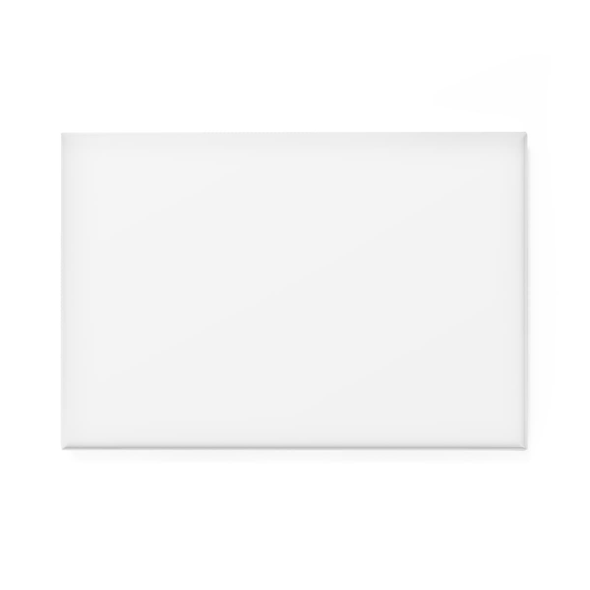 Plain button magnet, rectangle (1 & 10 pcs), front view