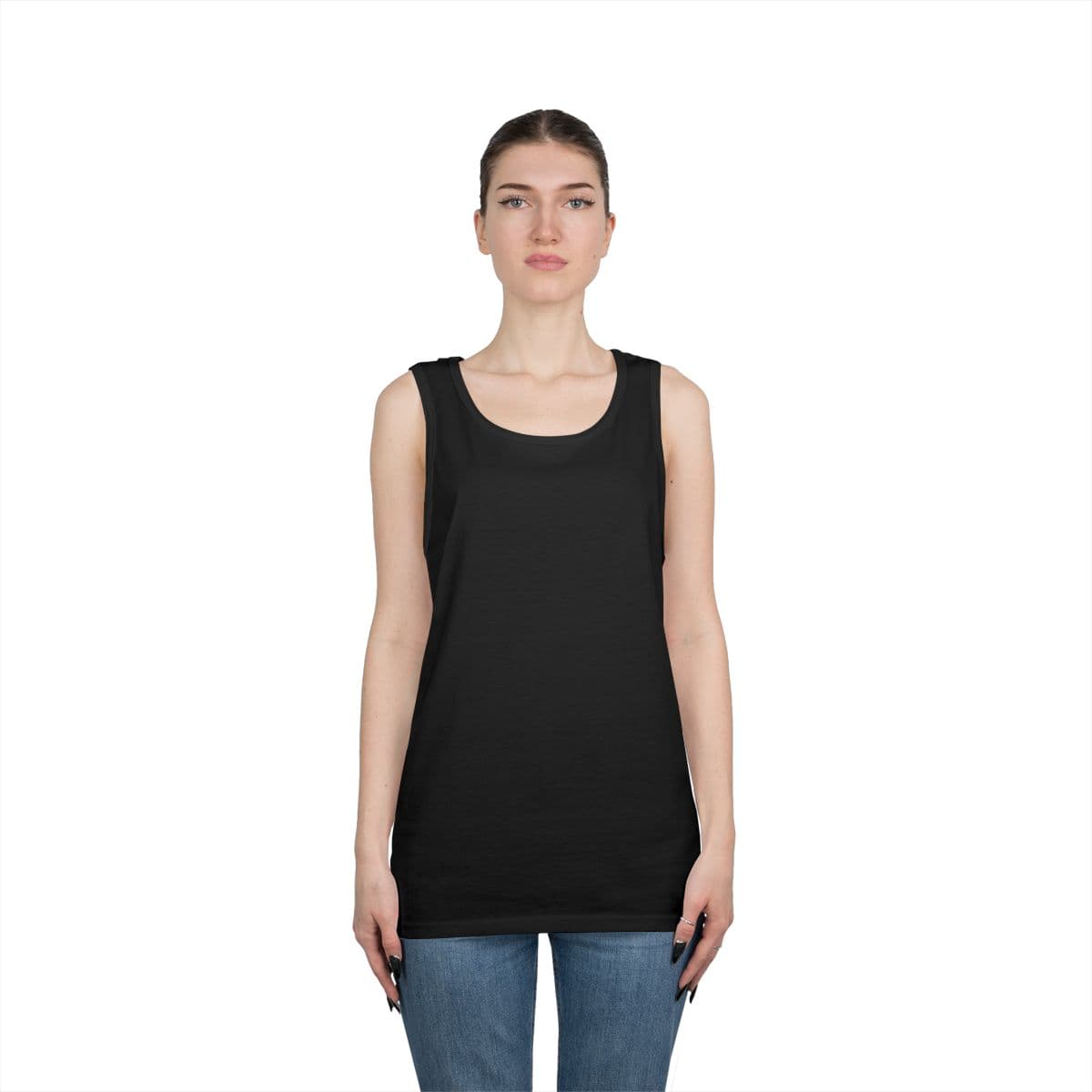 Custom Gildan Unisex Heavy Cotton Tank Top with Your Photo or Text