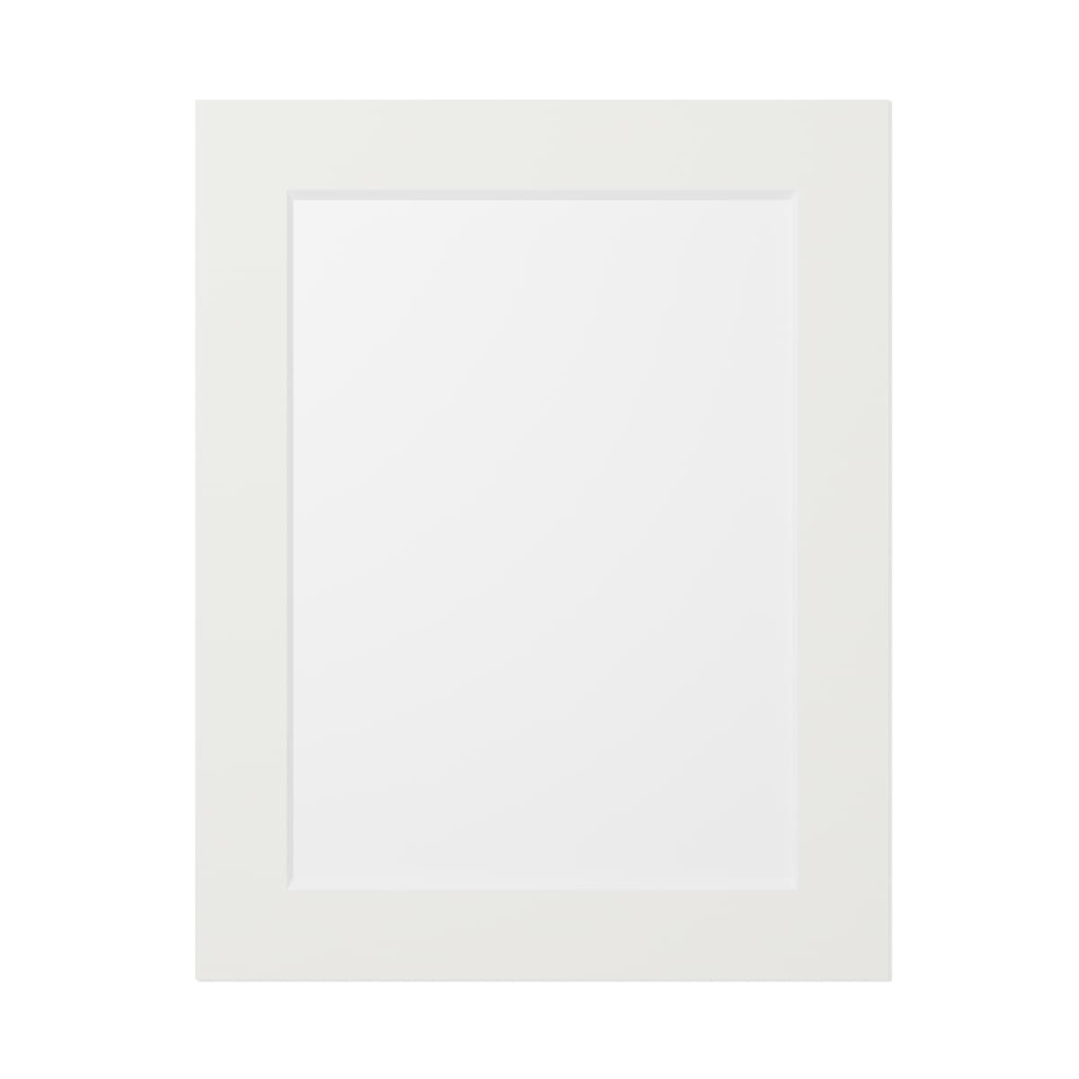Plain white fine art prints (passepartout paper frame), front view