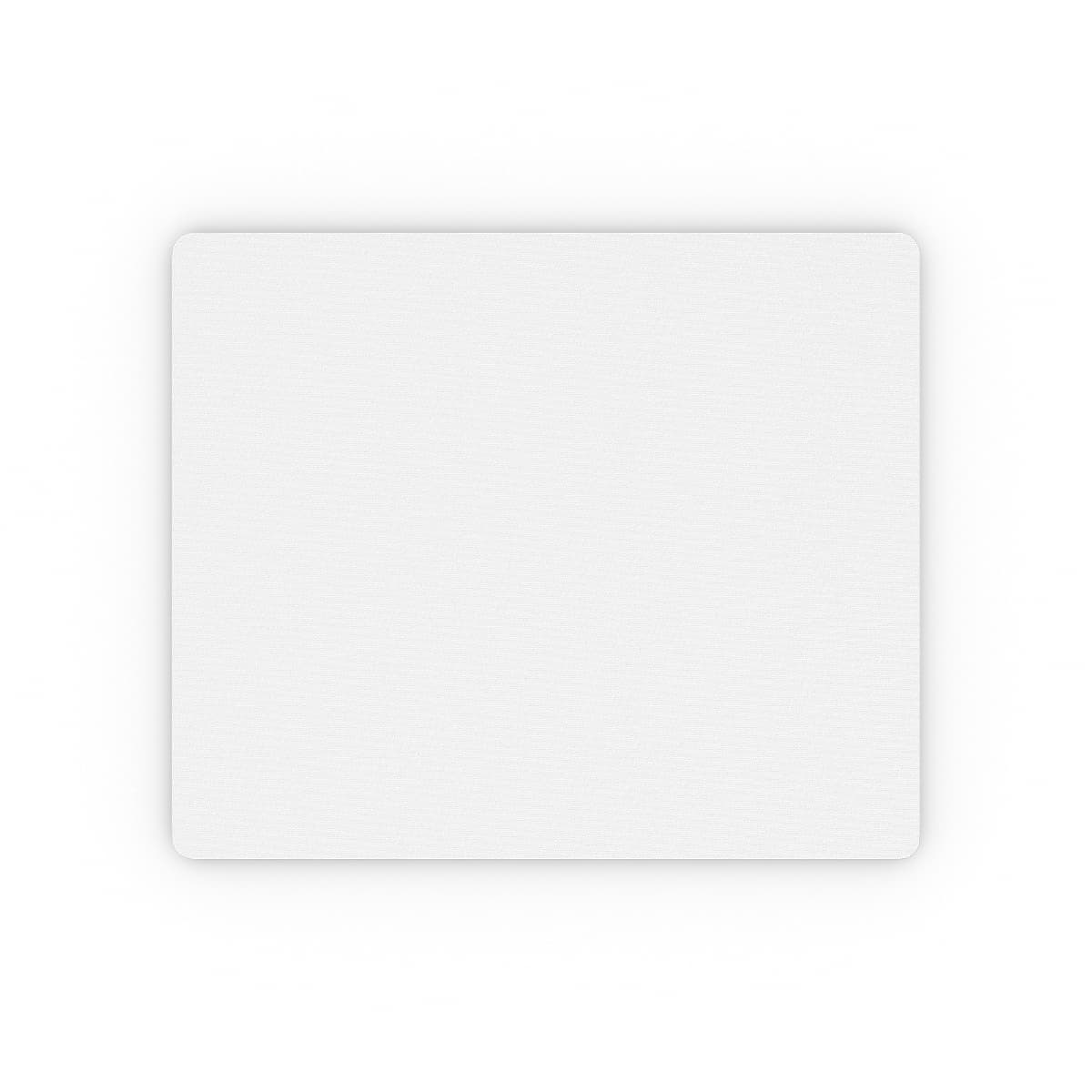 Plain rectangular mouse pad, front view