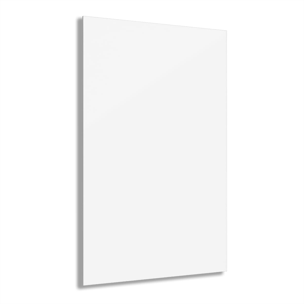 Plain acrylic prints (french cleat hanging), front view