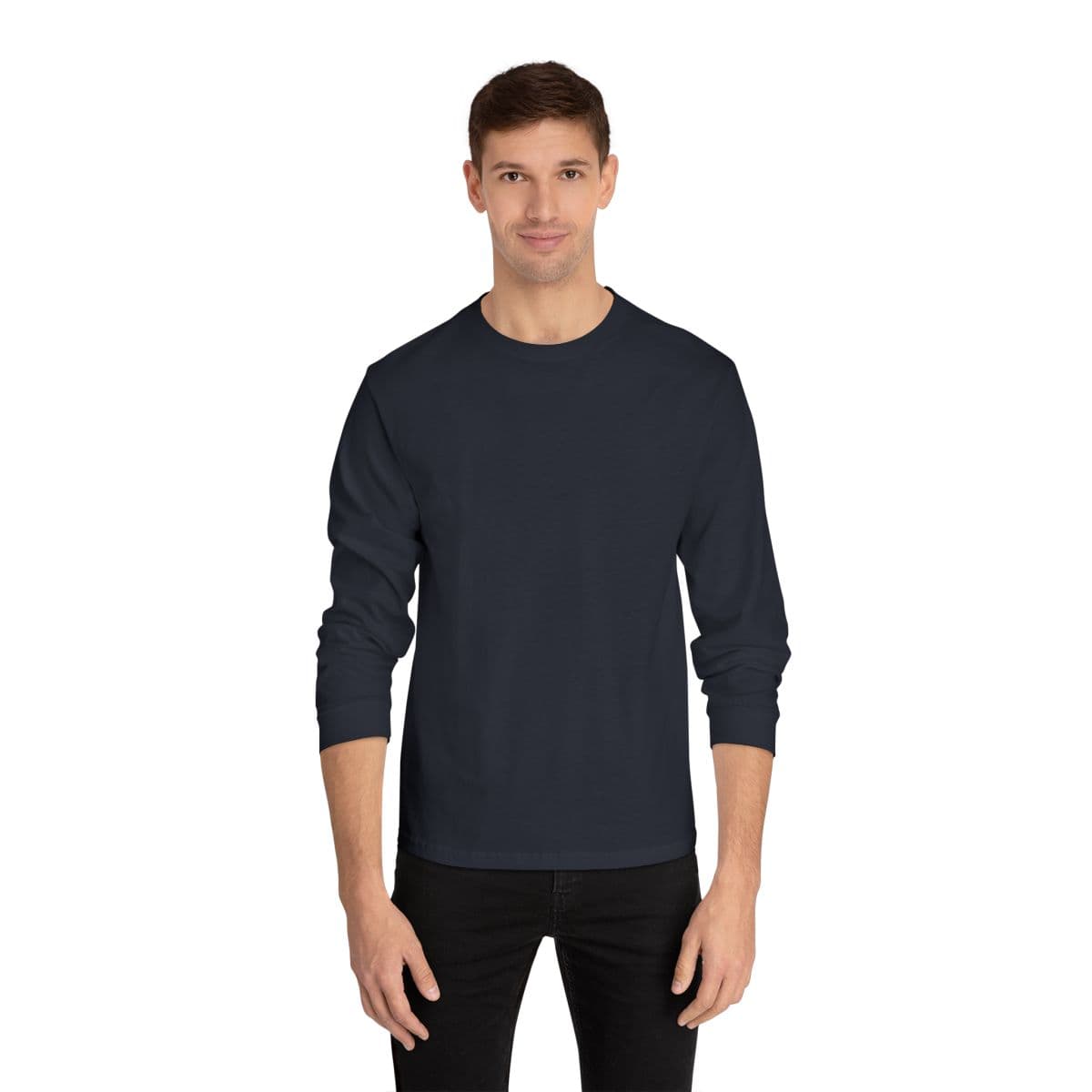 Individuelles Langarmshirt für Schulpersonal mit deinem Schullogo