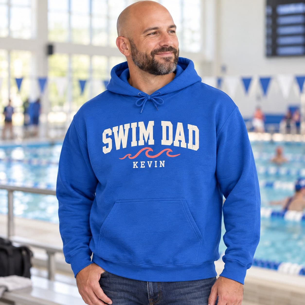 Custom Gildan Unisex Midweight Hoodie with Your Photo or Text