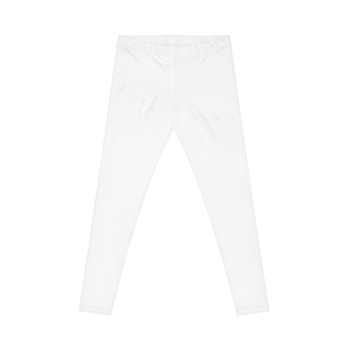 Plain seam thread color automatically matched to design women's casual leggings (aop), front view