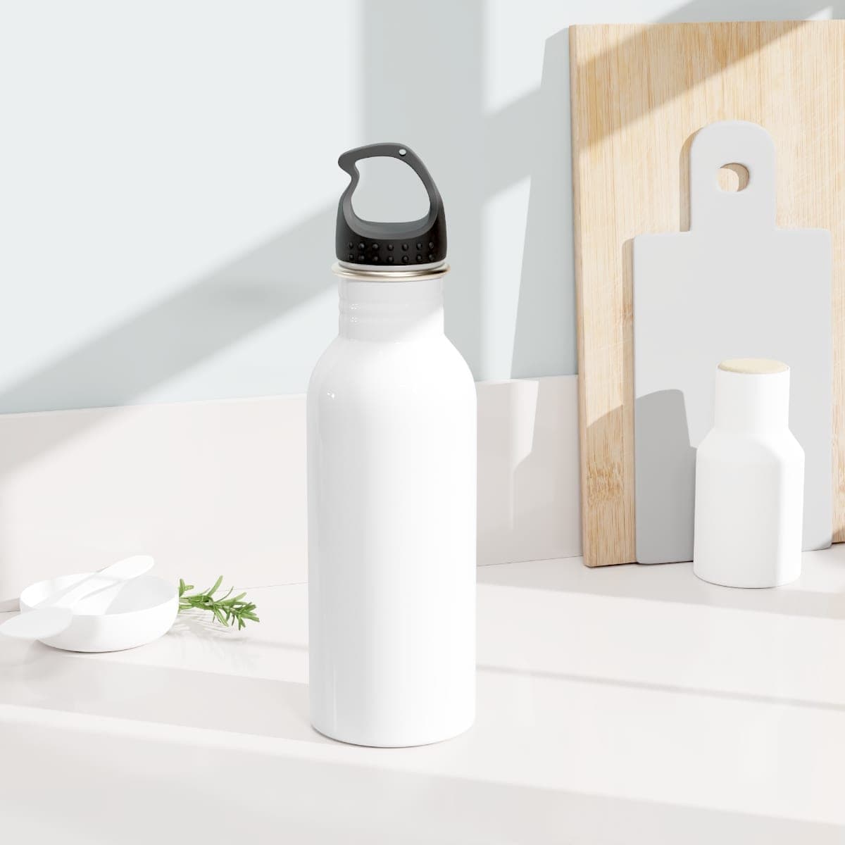 Custom 20 oz Stainless Steel Water Bottle with Your Photo or Text