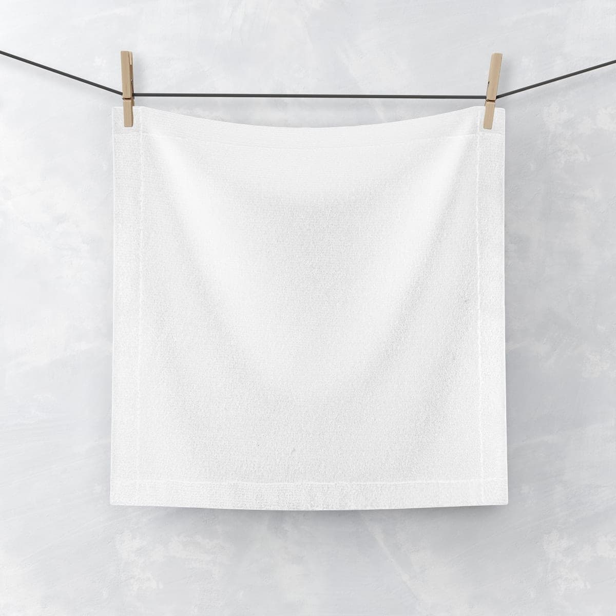 Custom Polyester Cotton Face Towel with Your Photo or Text